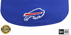 Bills NFL LIGATURE Royal Fitted Hat by New Era - 3rd View