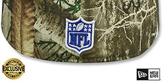 Bills NFL TEAM-BASIC Realtree Camo Fitted Hat by New Era - 3rd View