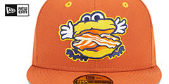 Biscuits THEME NIGHT Burnt Orange Fitted Hat by New Era - 3rd View