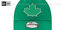 Blue Jays 2018 ST PATRICKS DAY 940 STRAPBACK Hat by New Era - 3rd View