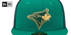 Blue Jays 2023 ST PATRICKS DAY Hat by New Era - 3rd View