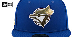 Blue Jays BOTANICAL SIDE-PATCH Royal Fitted Hat by New Era - 3rd View