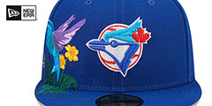 Blue Jays COOPERSTOWN SIDE-BLOOM Royal Fitted Hat by New Era - 3rd View