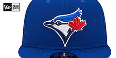 Blue Jays TEAM-BASIC TRUCKER SNAPBACK Royal Hat by New Era - 3rd View