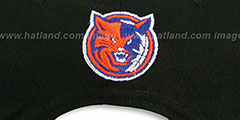 Bobcats TEAM-INSIDER SNAPBACK Black Hat by New Era - 3rd View