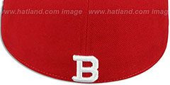 Boston Braves ZELLA Fitted Hat by Mitchell and Ness - 3rd View