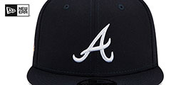 Braves 2021 WS SIDE-PATCH SNAPBACK Hat by New Era - 3rd View