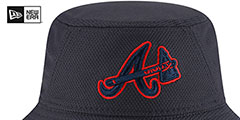 Braves BATTING PRACTICE BUCKET Hat by New Era - 3rd View