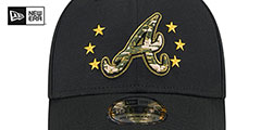 Braves 2024 ARMED FORCES STARS N STRIPES FLEX Hat by New Era - 3rd View