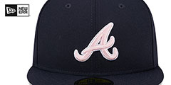 Braves 2024 MOTHERS DAY Fitted Hat by New Era - 3rd View