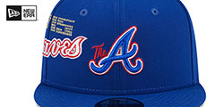 Braves ALTERNATE CITY CONNECT SNAPBACK Hat by New Era - 3rd View