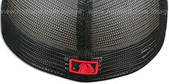 Braves CHEETAH ANIMAL-FUR MESH-BACK Fitted Hat by New Era - 3rd View