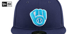 Brewers 2024 FATHERS DAY Fitted Hat by New Era - 3rd View