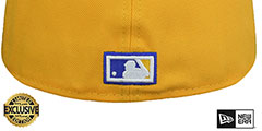 Brewers COOPERPACK Gold-Royal Fitted Hat by New Era - 3rd View