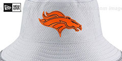 Broncos 2018 NFL TRAINING BUCKET Grey Hat by New Era - 3rd View