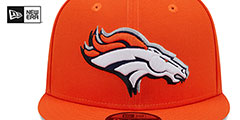 Broncos 2024 NFL DRAFT SNAPBACK Orange Hat by New Era - 3rd View