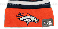 Broncos BIG-SCREEN Knit Beanie Hat by New Era - 3rd View