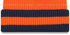 Broncos CHILLER FILLER BEANIE Orange-Navy by New Era - 3rd View