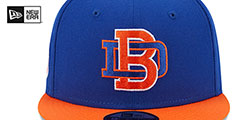 Broncos NFL LIGATURE SNAPBACK Royal-Orange Hat by New Era - 3rd View