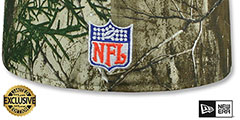 Broncos NFL THROWBACK TEAM-BASIC Realtree Camo Fitted Hat by New Era - 3rd View