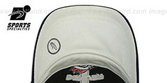 Broncos STAMP Strapback Navy Hat by SPL28 - 3rd View