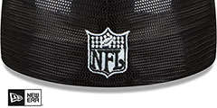 Broncos THROWBACK TEAM-BASIC TRUCKER Black-White Fitted Hat by New Era - 3rd View