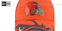 Browns 2017 NFL ONSTAGE FLEX Hat by New Era - 3rd View