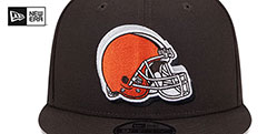 Browns 2024 NFL DRAFT SNAPBACK Brown Hat by New Era - 3rd View