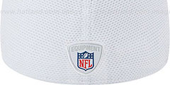 Buccaneers 2013 NFL TRAINING FLEX White Hat by New Era - 3rd View