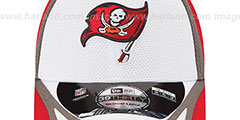 Buccaneers 2014 NFL TRAINING FLEX White Hat by New Era - 3rd View