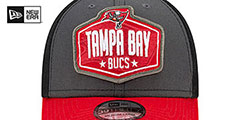 Buccaneers 2021 NFL TRUCKER DRAFT FLEX  Hat by New Era - 3rd View