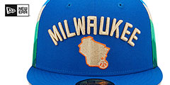 Bucks 22-23 CITY-EDITION Fitted Hat by New Era - 3rd View