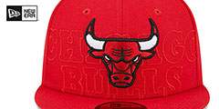 Bulls 2023 NBA DRAFT Red Fitted Hat by New Era - 3rd View