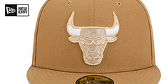 Bulls 24-25 ALTERNATE CITY-EDITION Fitted Hat by New Era - 3rd View