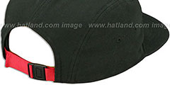 Bulls FLAWLESS CAMPER STRAPBACK Black Hat by New Era - 3rd View