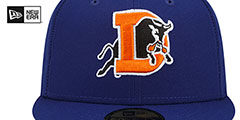 Bulls MILB ONFIELD HOME Royal Fitted Hat by New Era - 3rd View