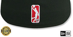 Bulls NBA G-LEAGUE Black Fitted Hat by New Era - 3rd View