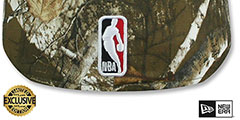 Bulls NBA TEAM-BASIC Realtree Camo Fitted Hat by New Era - 3rd View