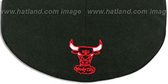 Bulls REAL TIGER VIZA-PRINT Black Fitted Hat by New Era - 3rd View