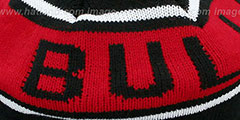 Bulls RERUN KNIT BEANIE by Mitchell and Ness - 3rd View