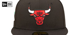 Bulls SIDE-CITY ICON Black Hat by New Era - 3rd View