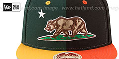 California BATTLE OF THE BAY SNAPBACK Hat by New Era - 3rd View