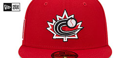 Canada 2023 WBC GAME Red Hat by New Era - 3rd View