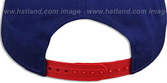 Canadiens SLICE-N-DICE SNAPBACK Royal-Red Hat by New Era - 3rd View