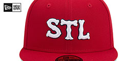 Cardinals CITY CONNECT ONFIELD Fitted Hat by New Era - 3rd View