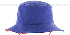 Cavaliers KIRBY BUCKET Royal Hat by Twins 47 Brand - 3rd View