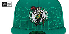 Celtics 2023 NBA DRAFT Green Fitted Hat by New Era - 3rd View