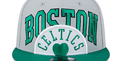 Celtics 2023 TIP OFF SNAPBACK Grey-Green Hat by New Era - 3rd View