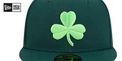 Celtics 24-25 ALTERNATE CITY-EDITION Fitted Hat by New Era - 3rd View