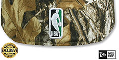 Celtics NBA TEAM-BASIC Realtree Camo Fitted Hat by New Era - 3rd View